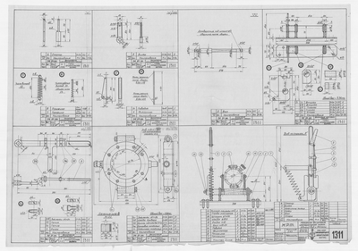 Thumbnail for 1311_МТР_МеханизмВключенияШестеренчатогоНасоса_ОбщийВид_1951