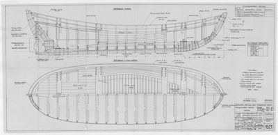 Thumbnail for 1521_Дори_Промысловая_КонструктивныйЧертежКорпуса_1951