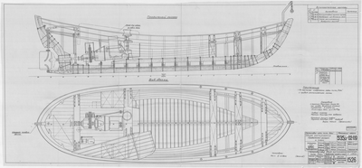 Thumbnail for 1526_Дори_Промысловая_ОбщееРасположение_ПродольныйРазрез_План_1951