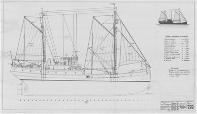 Thumbnail for 1799_ЗверобойнаяШхуна_ОбщееРасположение_БоковойВид_1952