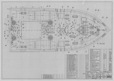 Thumbnail for 2053_ЗверобойнаяШхуна_ГлавнаяПалуба_ОбщееРасположение_1953