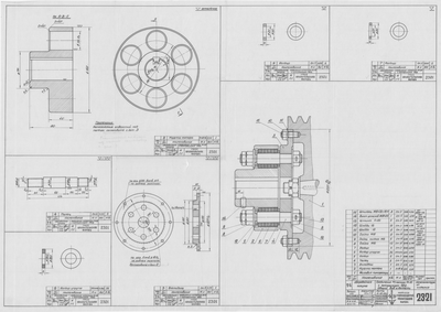 Thumbnail for 2321_ЗверобойнаяШхуна_СоединениеЭлектромотораИКомпрессора_ОбщийВид_Детали_1953