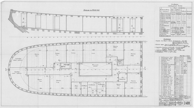 Thumbnail for 2488_ЗверобойнаяШхуна_РасположениеВнутреннихПереборокВЮте_1954
