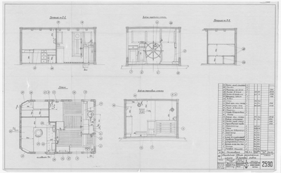Thumbnail for 2530_ЗверобойнаяШхуна_ОбщееРасположениеВРулевойРубке_1954