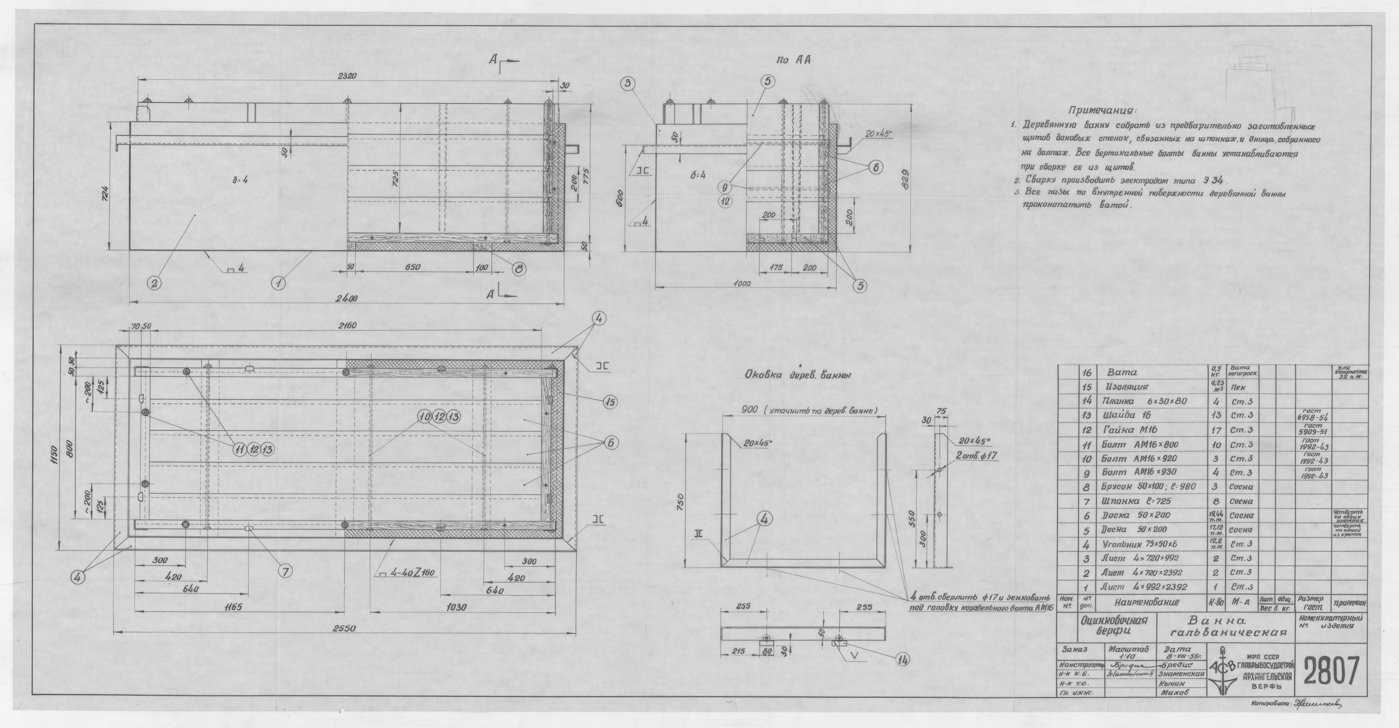 2807_ОцинковочнаяВерфи_ВаннаГальваническая_1955