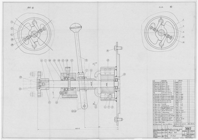 Thumbnail for 3665_Фангсбот_Двигатель5Д2_РазобщительнаяМуфта_ОбщийВид_1963