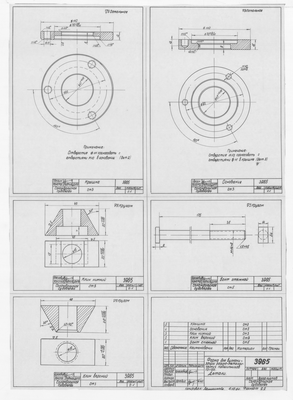 Thumbnail for 3965_ФормаДляВулканизацииРезиноМеталлическихПодшипников_Детали_1964