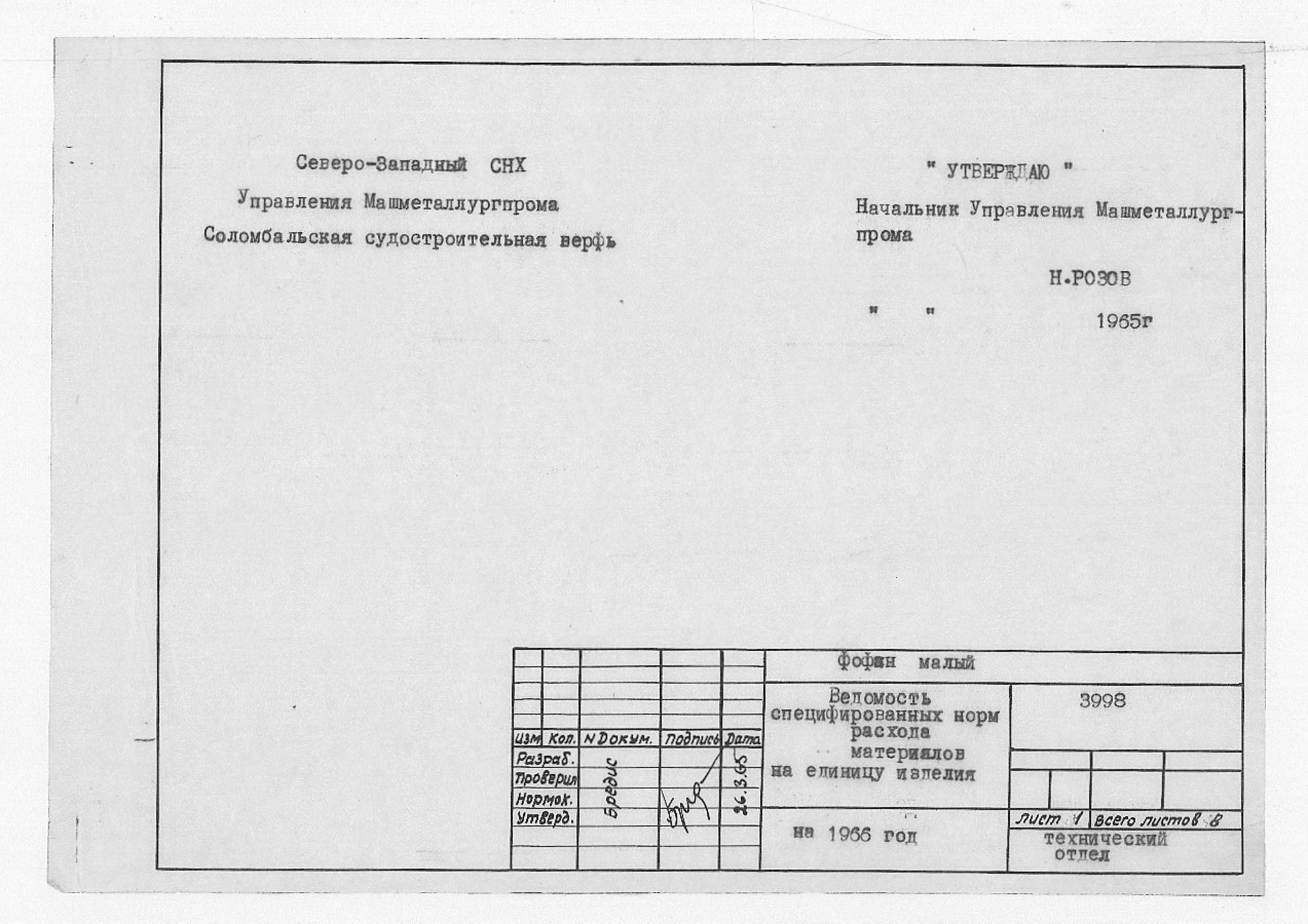 3998_ФофанМалый_ВедомостьСпецифицированныхНормРасходаМатериаловНа1966_1965.pdf