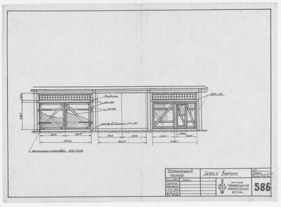 Thumbnail for 586_ШлюпочныйСарай_ЭскизВорот_1946