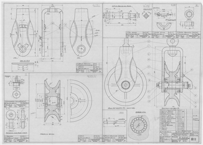 Thumbnail for 811_МотоботДляМурмана_ТраловоеУстройство_ПодвеснойРолик_Диам225_ОбщийВид_Детали_1948