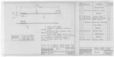Thumbnail for 810-153.032СБ_Весло_СборочныйЧертеж_1984