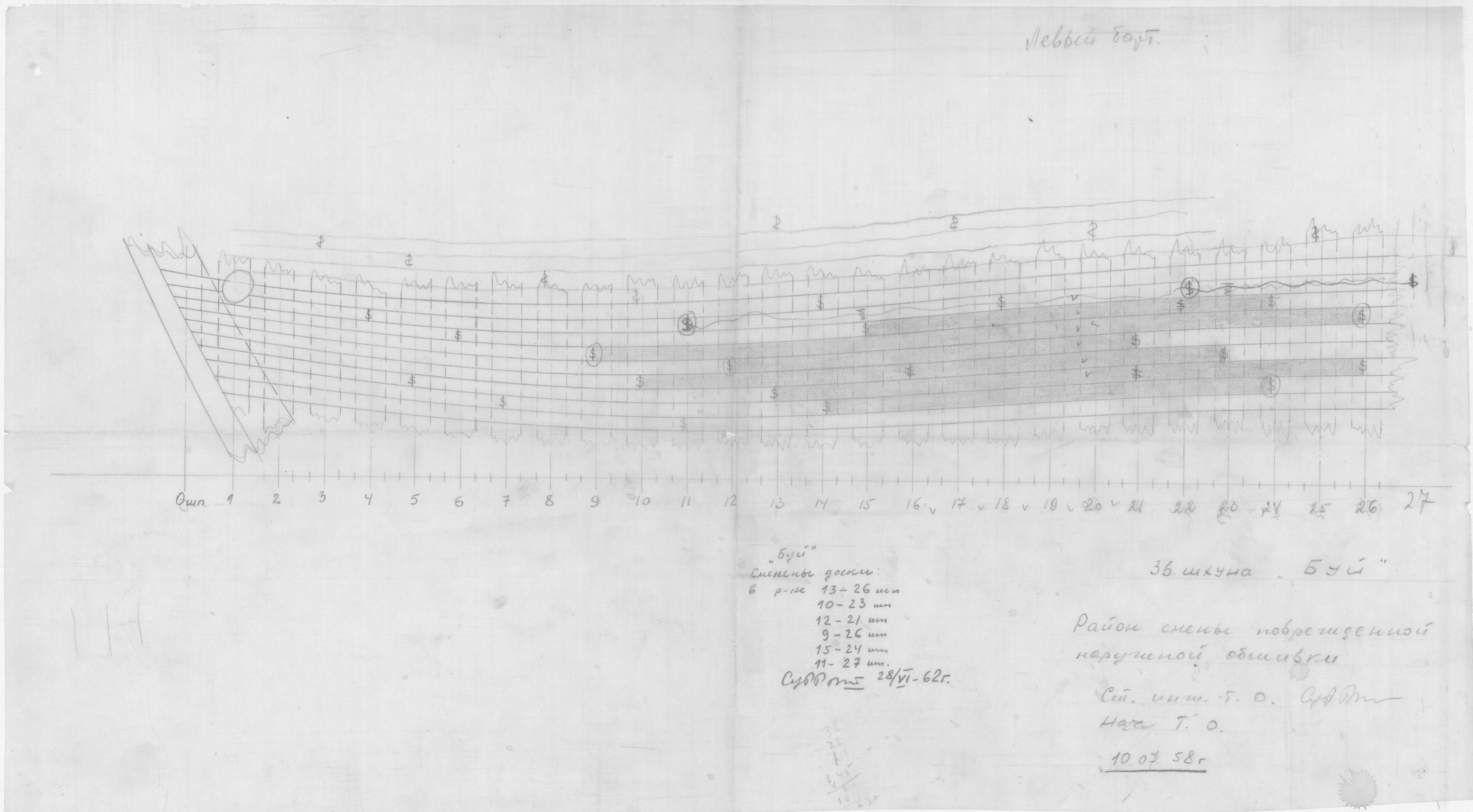37_ЗверобойнаяШхунаБуй_РайонСменыПоврежденнойНаружнойОбшивки_1958