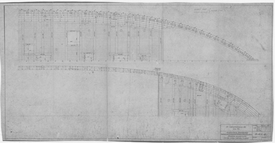 Thumbnail for 16_Ru4№8_УчебнаяШхунаБарк_НастилГлавнойПалубыИБака_1947