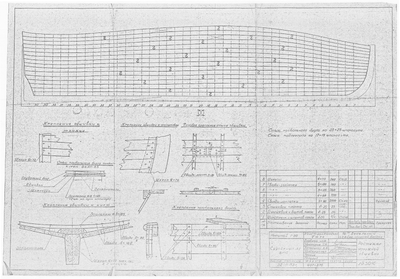 Thumbnail for 3016_16ВесельныйПарусноГребнойБаркас_РастяжкаНаружнойОбшивки_1953
