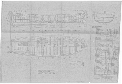 Thumbnail for 845_16ВесельныйПарусноГребнойБаркас_КонструктивныйЧертеж