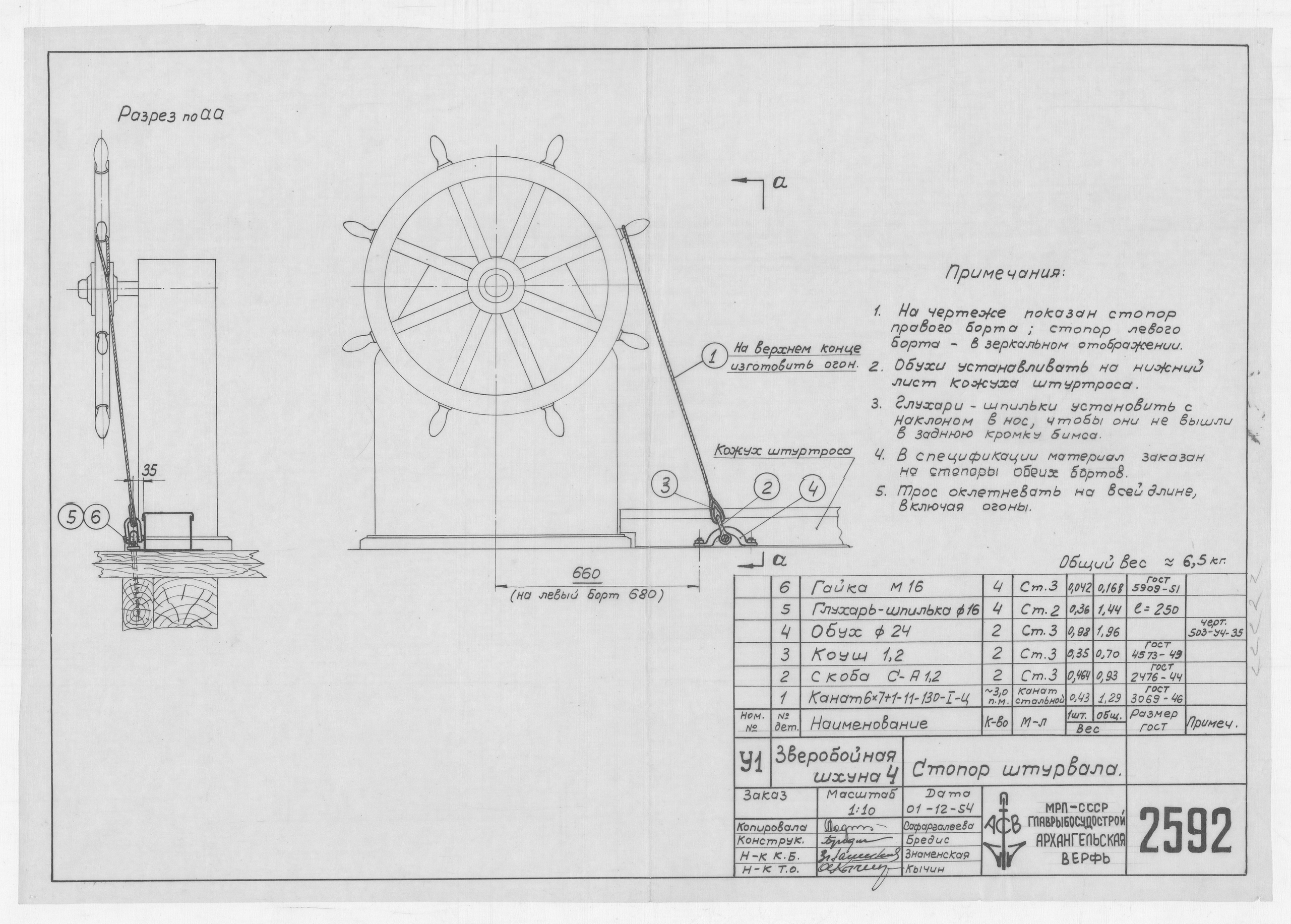 2592_ЗверобойнаяШхуна_СтопорШтурвала_1954