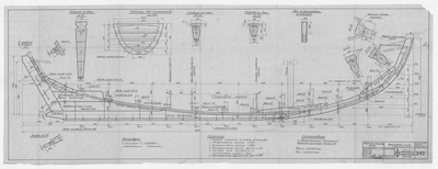Thumbnail for 347_ПарусноМоторнаяЁла_ЗакладкаКиляВариантII-ой_1944