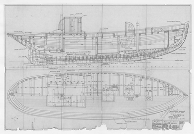 Thumbnail for 618_БотДляМурмана_КонструктивныйЧертежКорпуса_1947